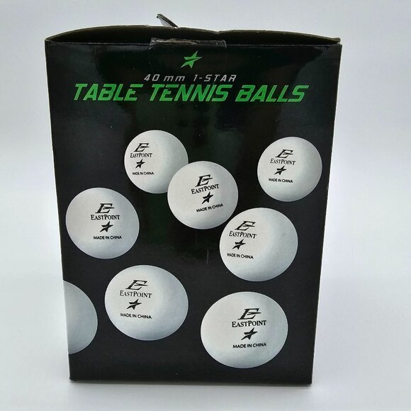 East Point Table Tennis Balls, 34 Pack - Picture 6 of 7